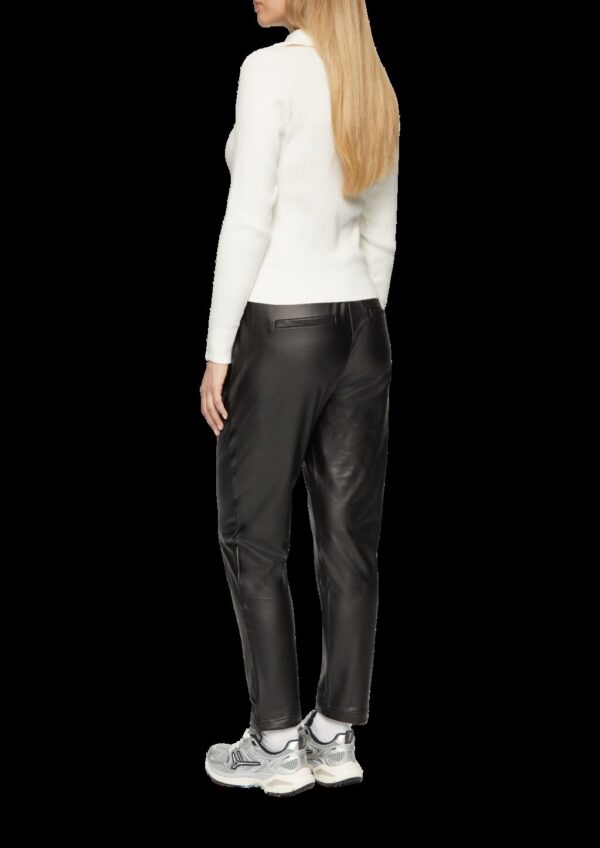 Joggerstyle in Lederoptik