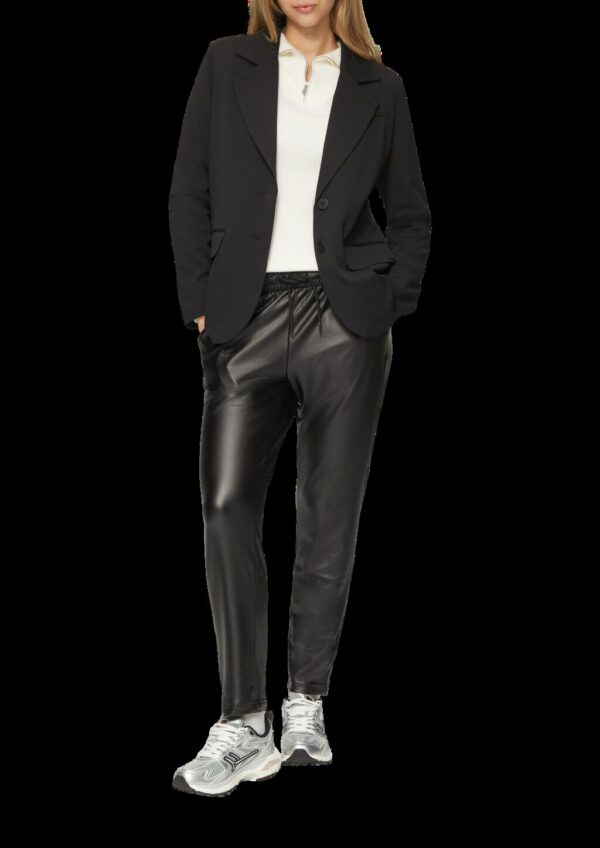 Joggerstyle in Lederoptik