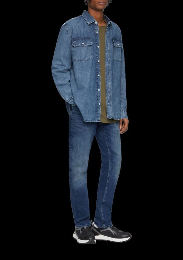 Regular Fit: Jeanshemd
