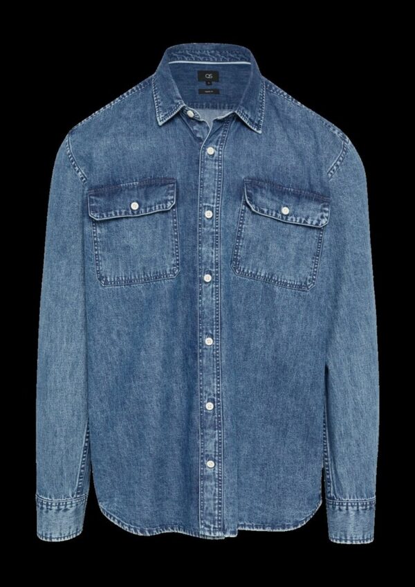 Regular Fit: Jeanshemd