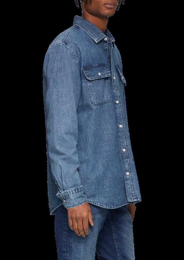 Regular Fit: Jeanshemd