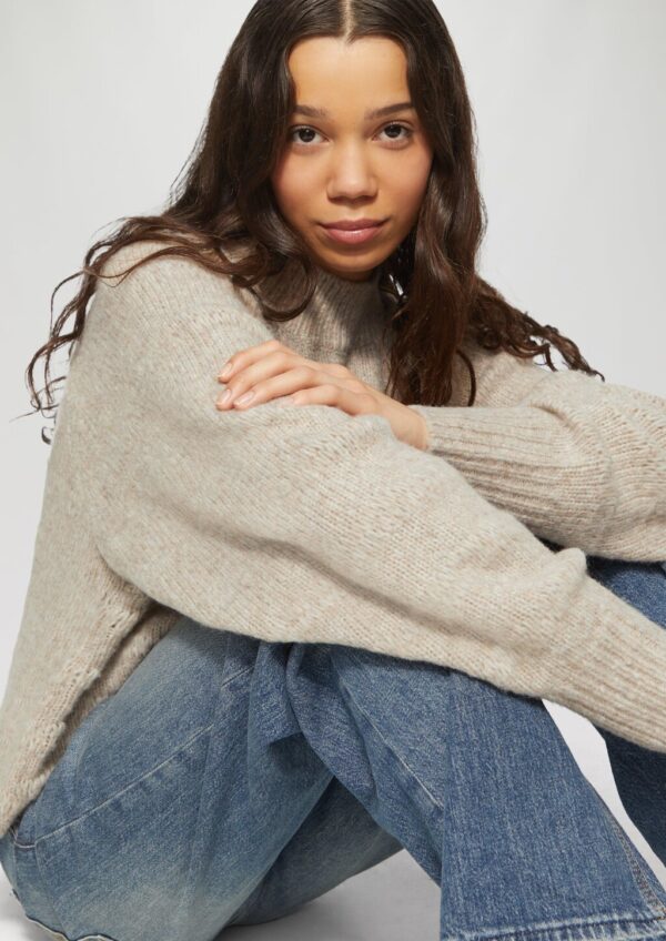 Weicher Pullover mit dezenter Struktur