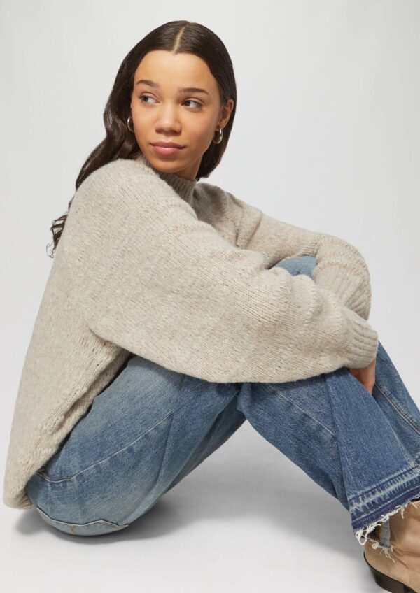 Weicher Pullover mit dezenter Struktur