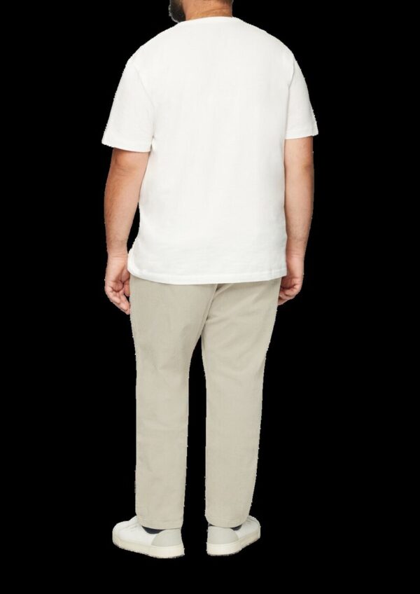 Cord-Chino aus Baumwollstretch mit Bundfalten