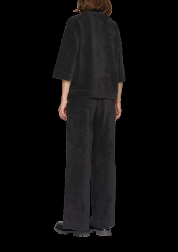 Sweatshirt mit Cord-Struktur