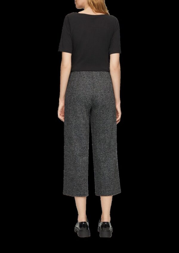 Elegante Culotte mit Elastikbund und Fischgrat-Struktur