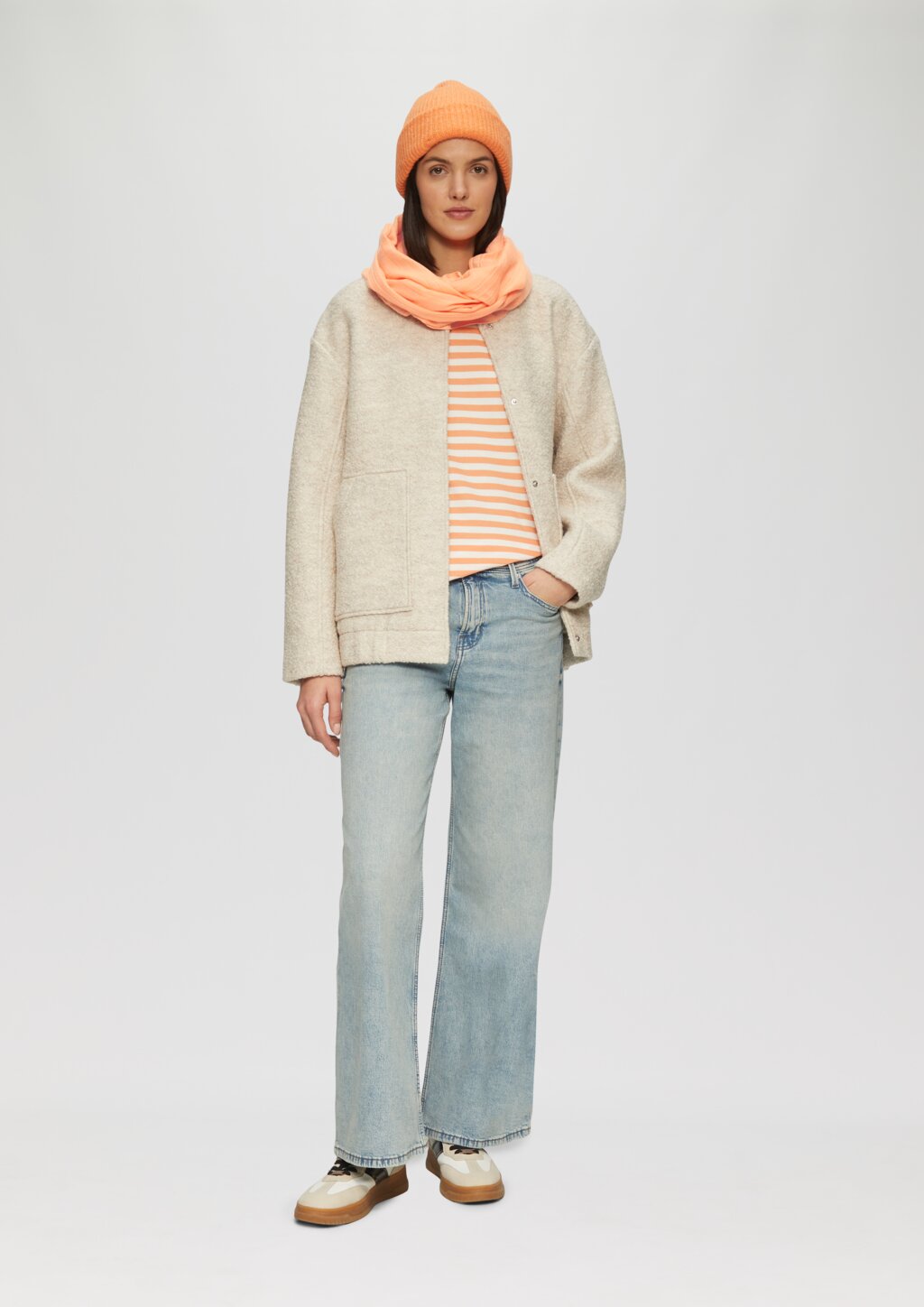 Loop-Schal aus Webware