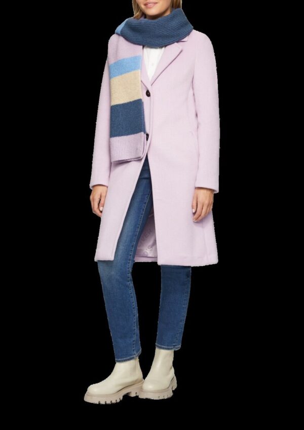 Gestreifter Strickschal