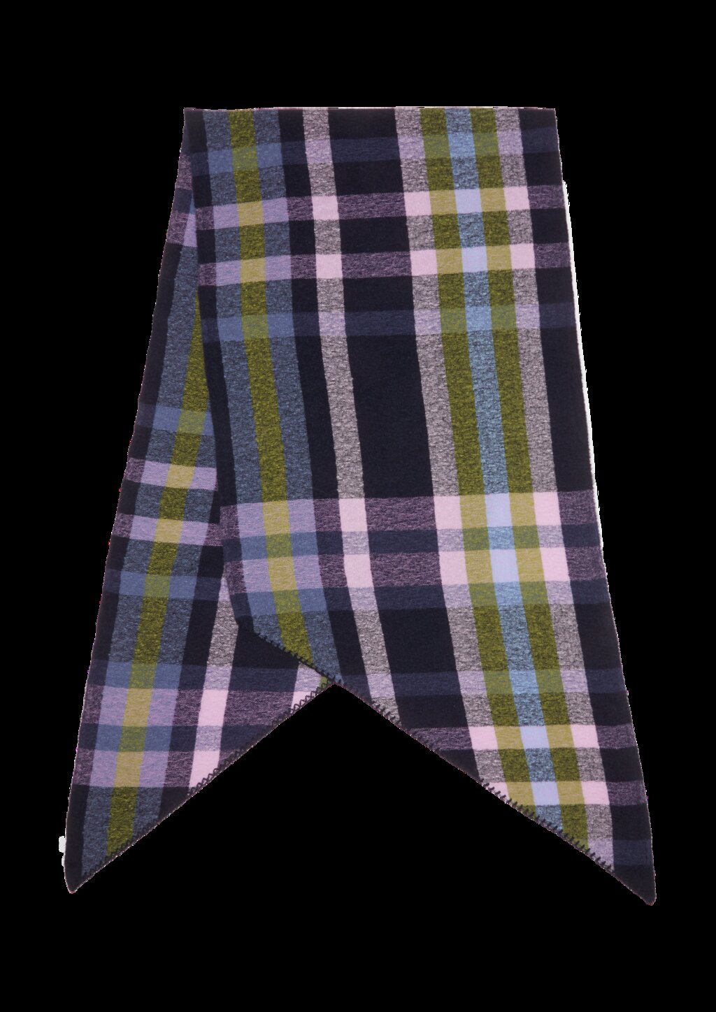 Schal mit Karomuster