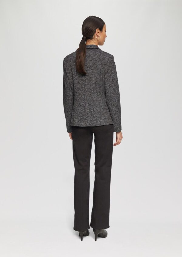Schmal geschnittener Blazer aus Interlockjersey