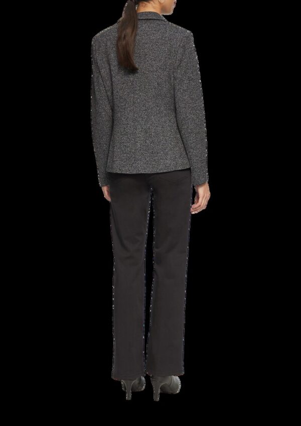 Schmal geschnittener Blazer aus Interlockjersey