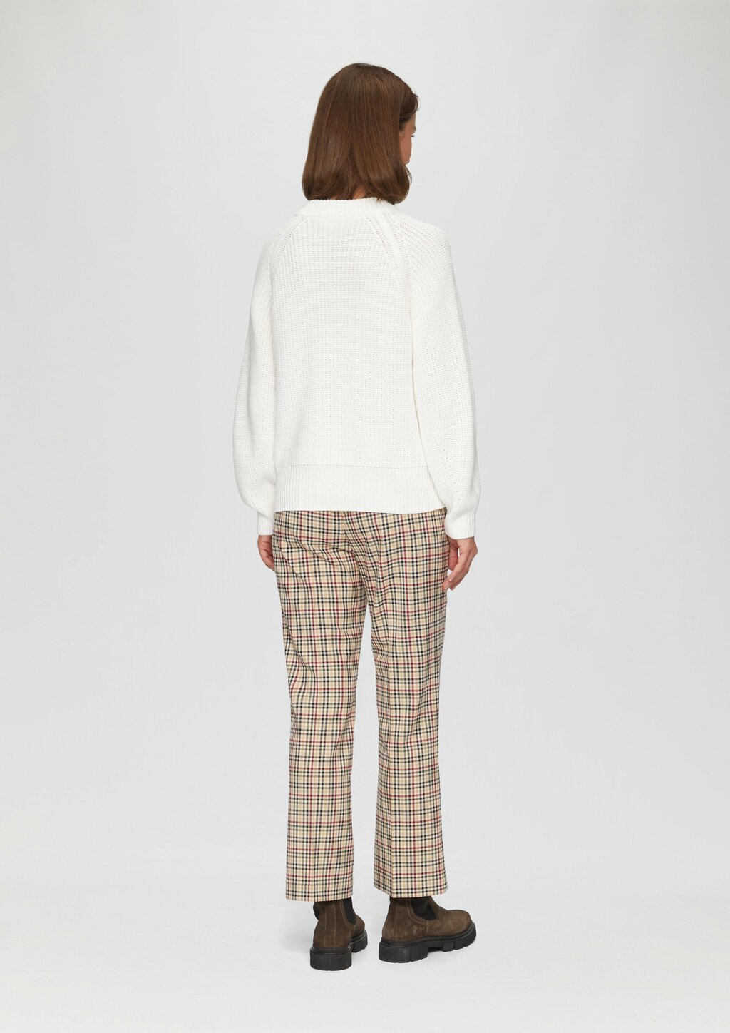 Strickpullover mit Raglanärmeln