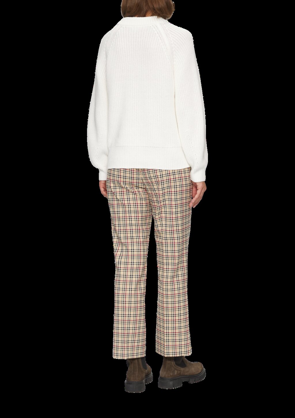 Strickpullover mit Raglanärmeln