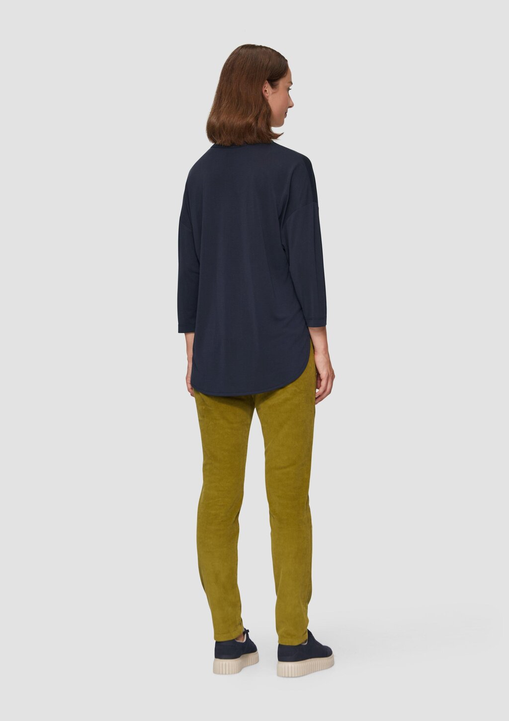 Blusenshirt aus fließendem Modalmix