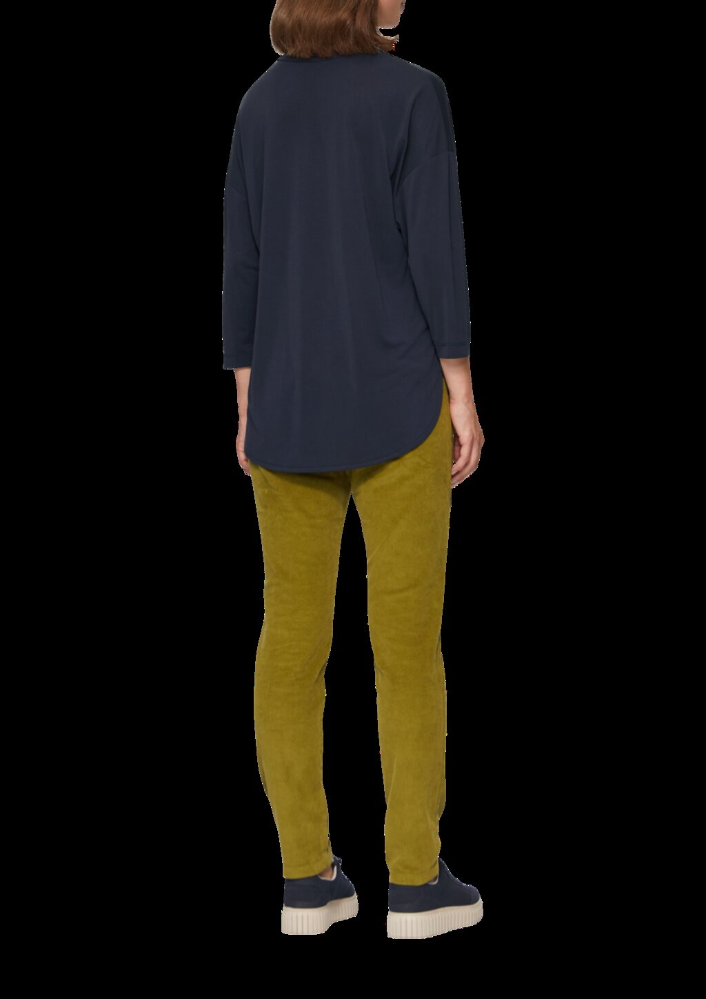 Blusenshirt aus fließendem Modalmix