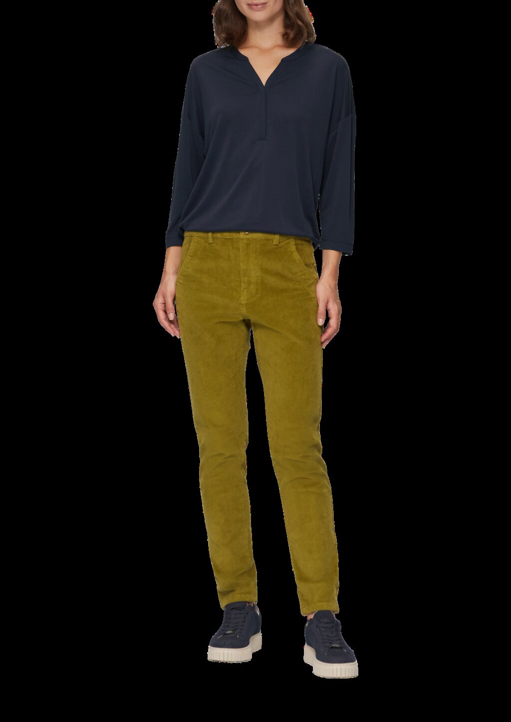 Blusenshirt aus fließendem Modalmix