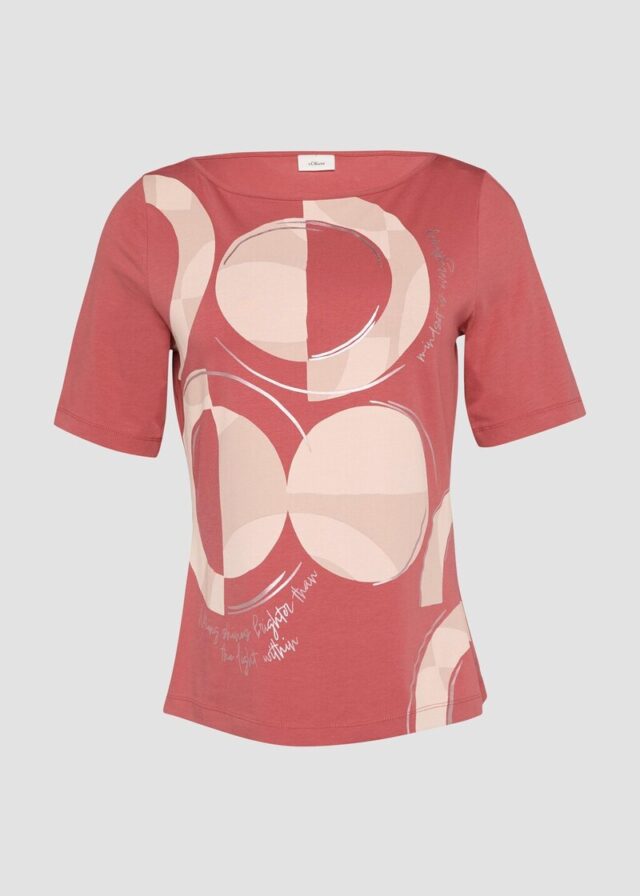 T-Shirt mit Frontprint