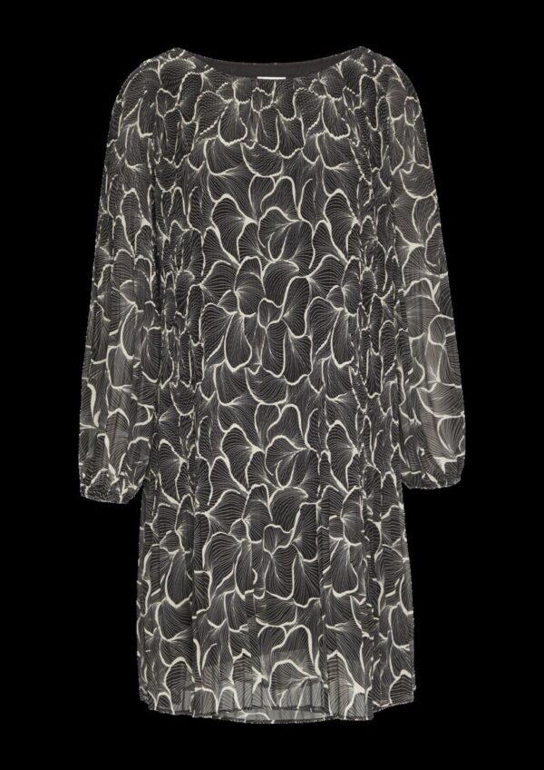 Plissiertes Kleid aus Chiffon