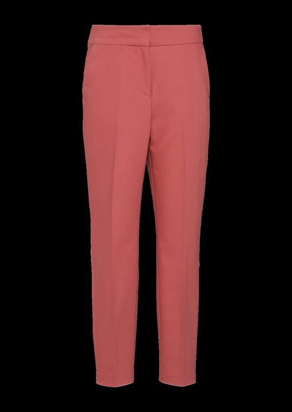 Klassische Cigarette-Pants aus Baumwollsatin