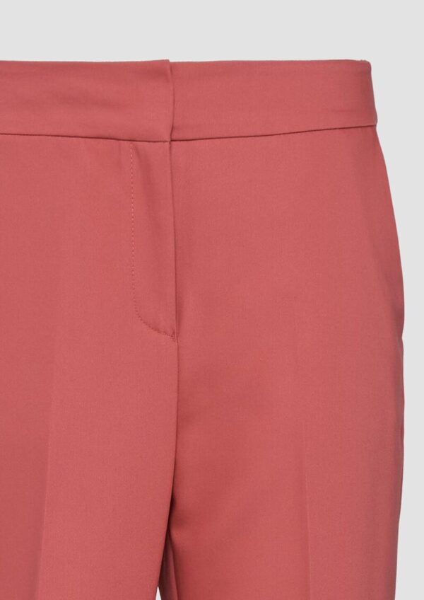 Klassische Cigarette-Pants aus Baumwollsatin