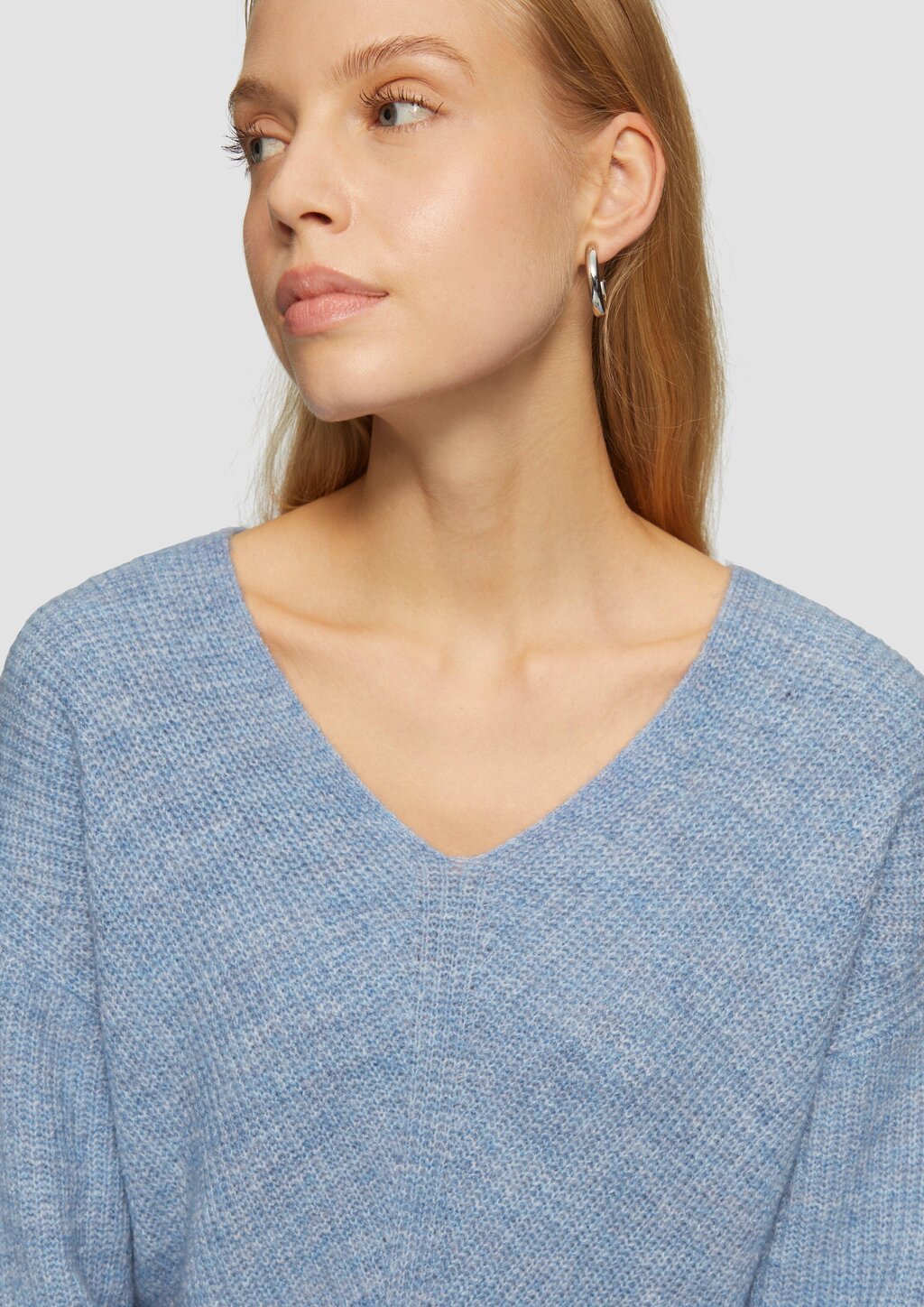 Weicher Pullover mit Rippstruktur