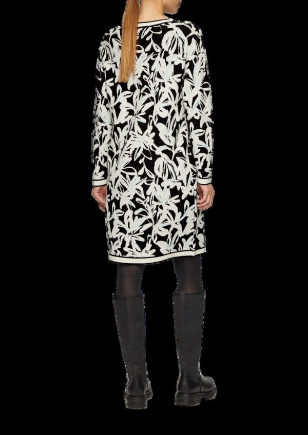 Strickkleid mit Intarsienmuster