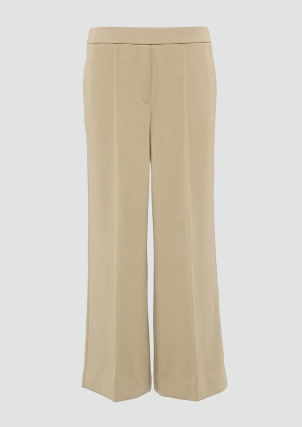 Culotte aus Scuba mit hohem Bund