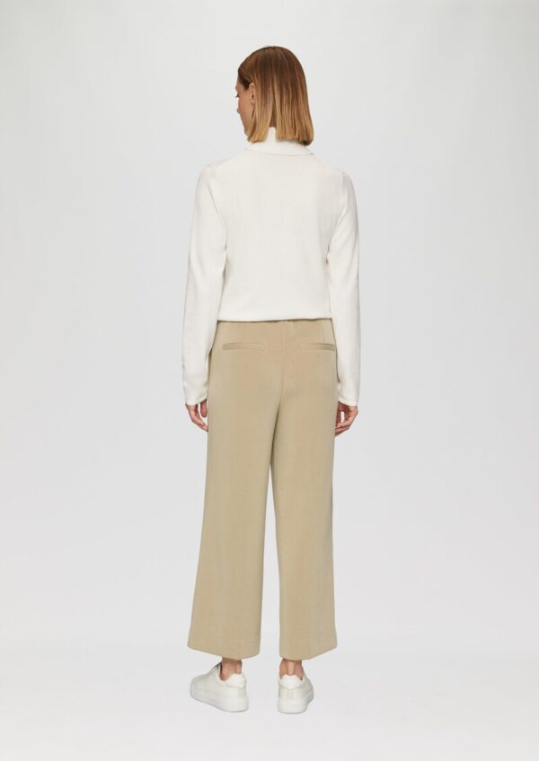 Culotte aus Scuba mit hohem Bund