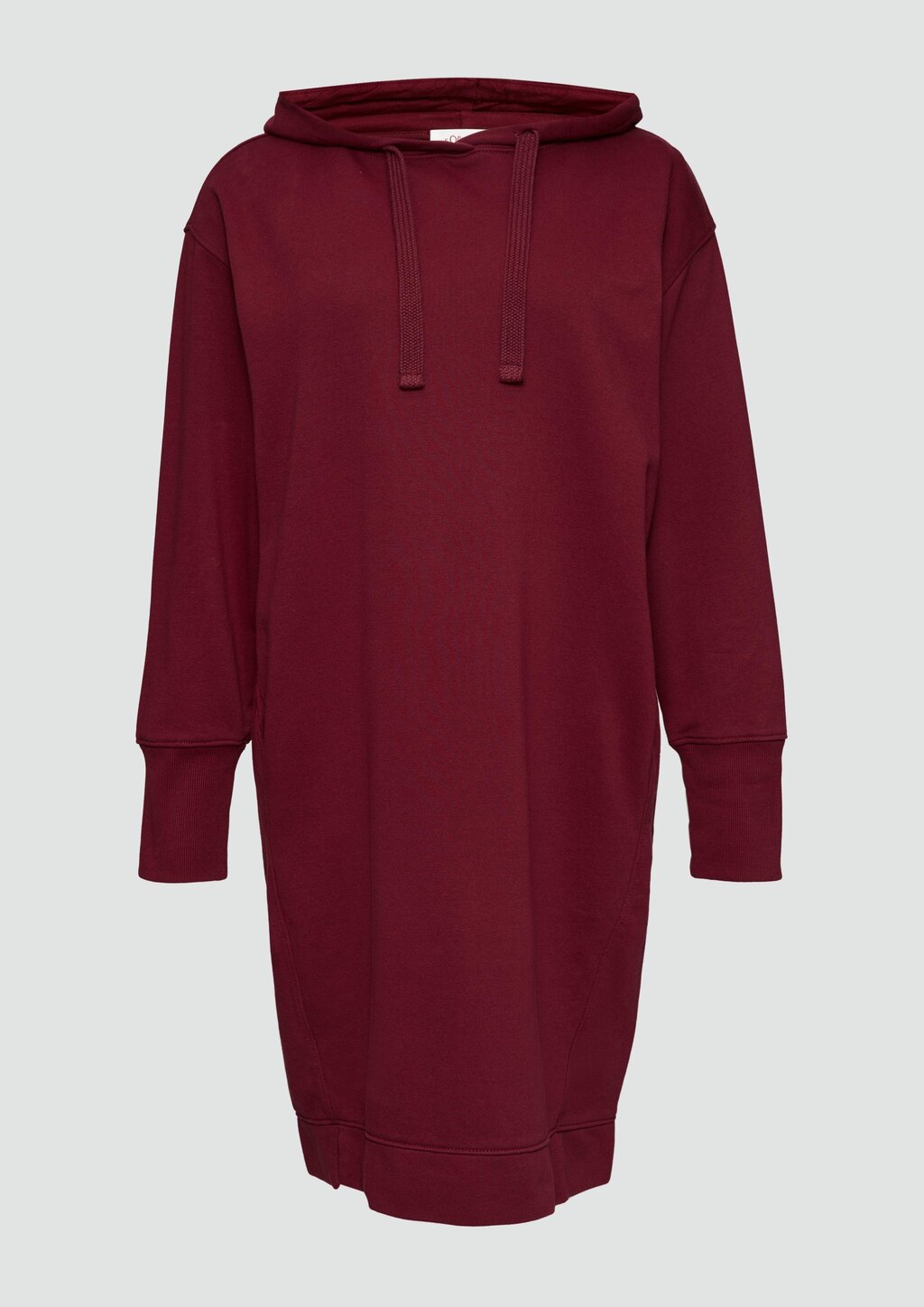 Sweatkleid mit Eingrifftaschen und vorgesetzter Seitennaht