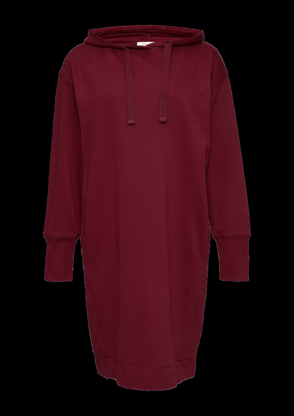 Sweatkleid mit Eingrifftaschen und vorgesetzter Seitennaht
