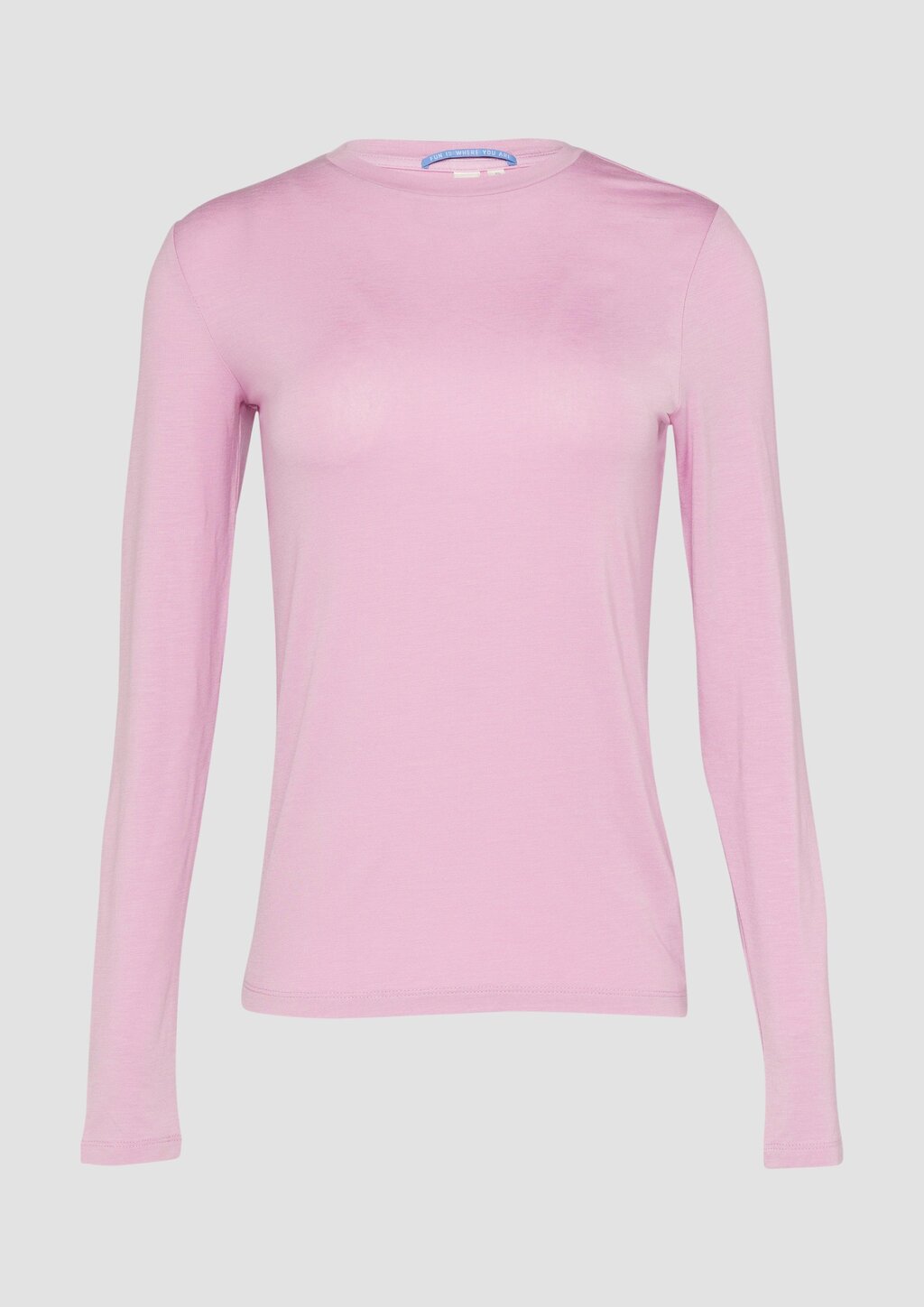 Weiches Longsleeve aus Lyocellmix