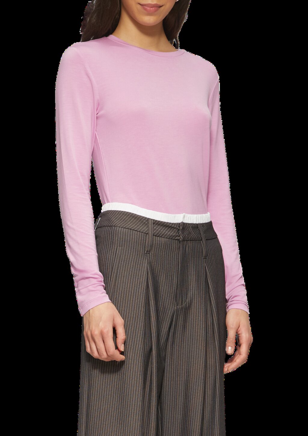 Weiches Longsleeve aus Lyocellmix