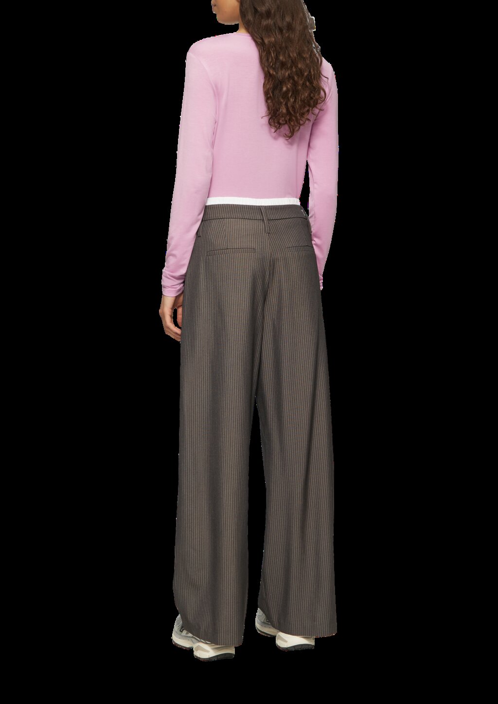 Weiches Longsleeve aus Lyocellmix