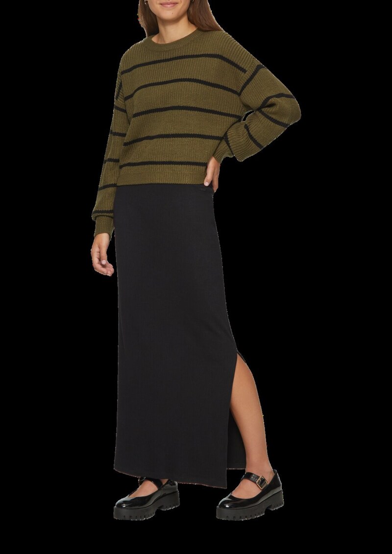 Strickpullover mit Ringeln