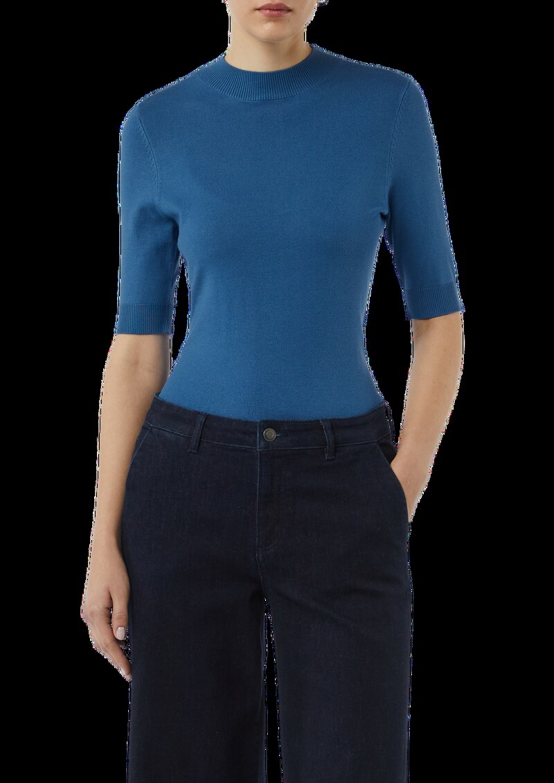 Feinstrickpullover aus Viskosemix