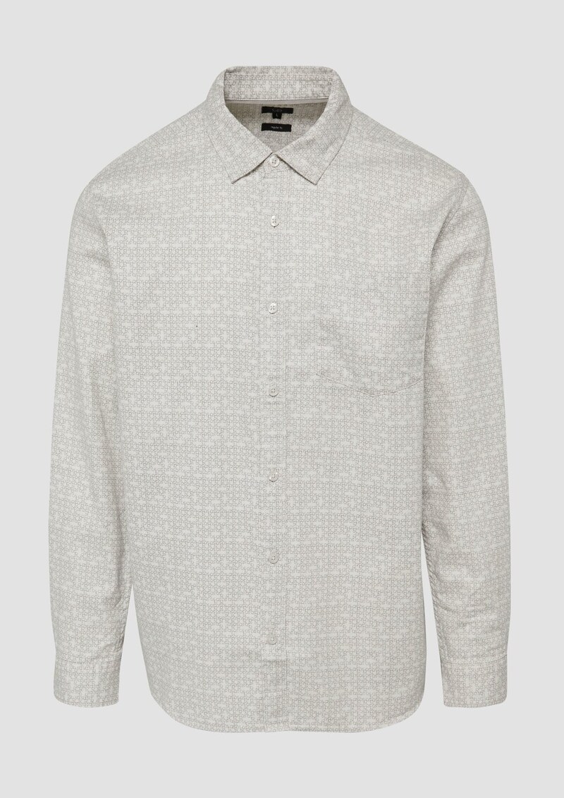 Regular Fit: Hemd mit All-over-Print