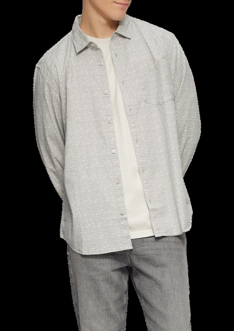 Regular Fit: Hemd mit All-over-Print