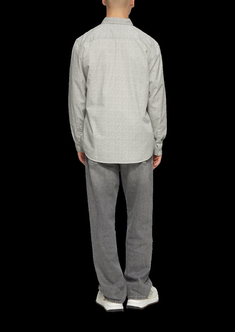 Regular Fit: Hemd mit All-over-Print