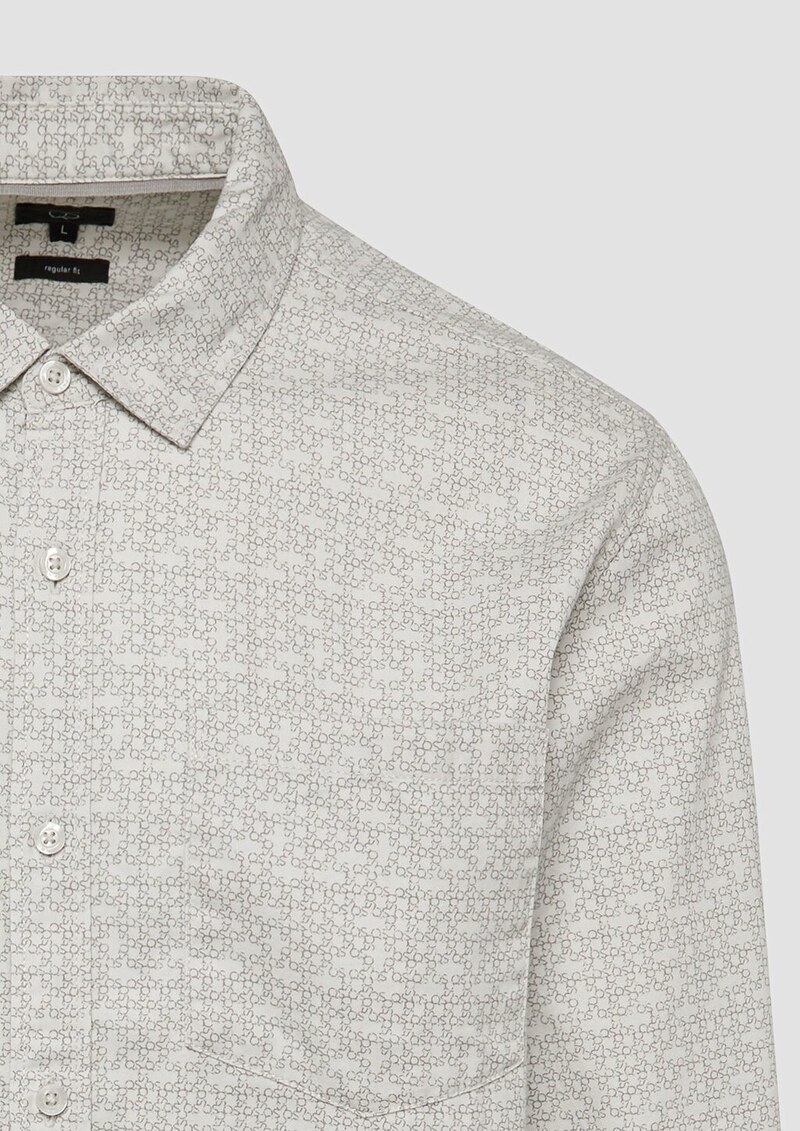 Regular Fit: Hemd mit All-over-Print