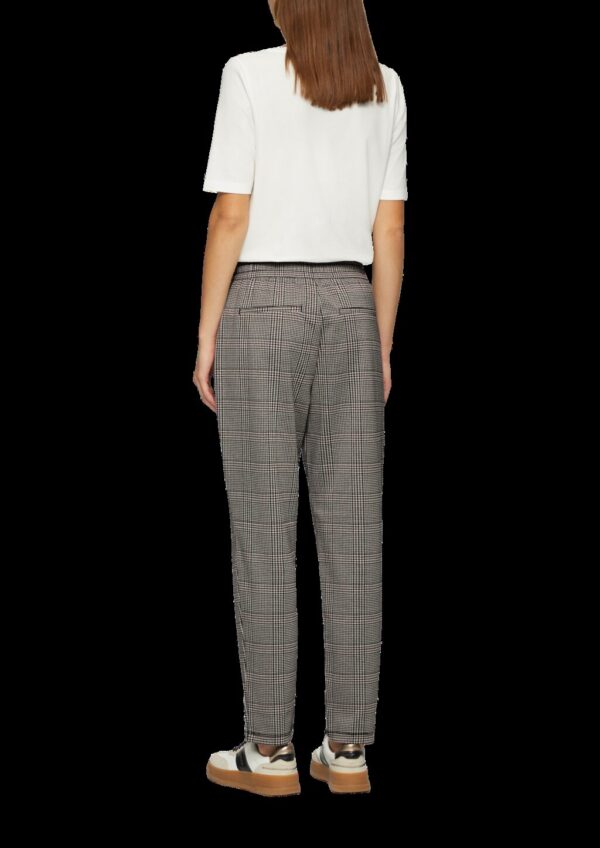 Karierte Jogg Pants mit Gummizug