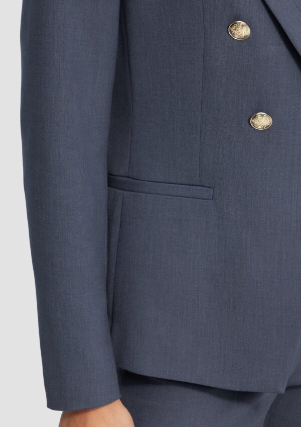 Doppelreihiger Blazer im Slim Fit