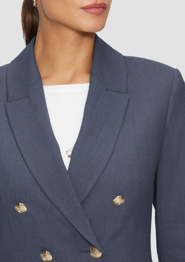 Doppelreihiger Blazer im Slim Fit