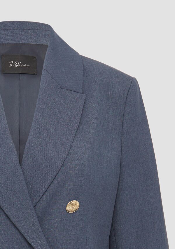 Doppelreihiger Blazer im Slim Fit
