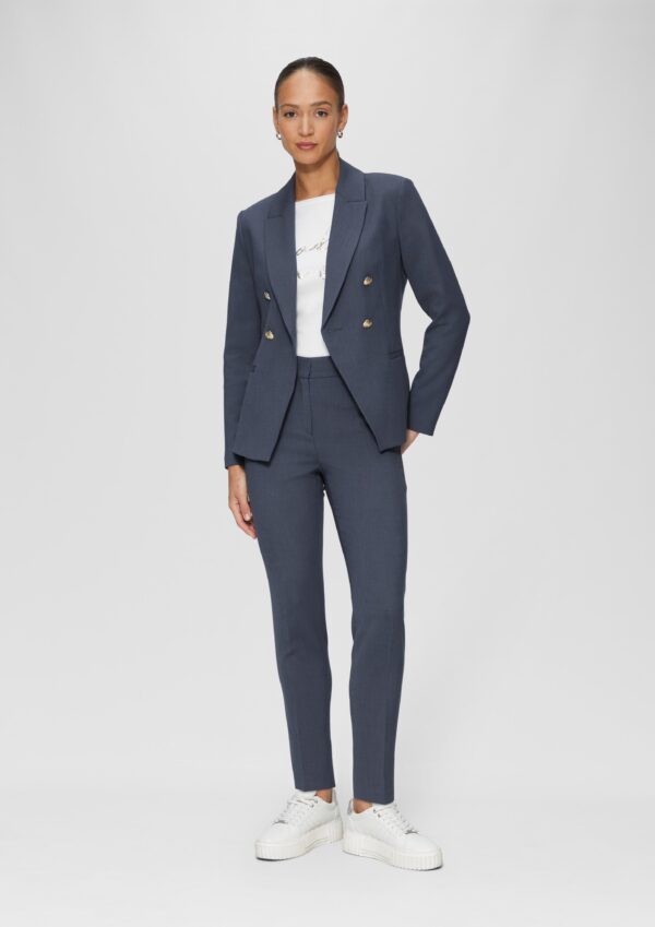 Doppelreihiger Blazer im Slim Fit