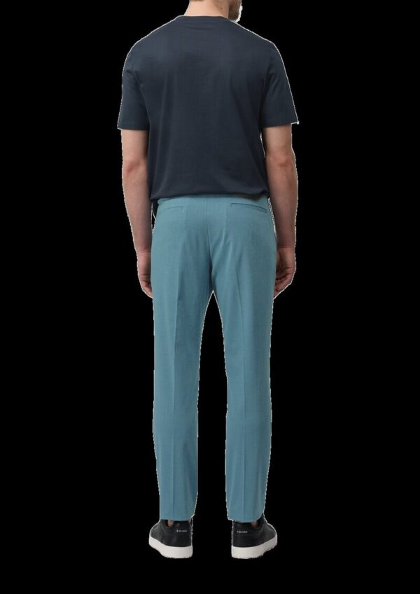 s.O PURE: Anzughose aus meliertem Stretch-Twill