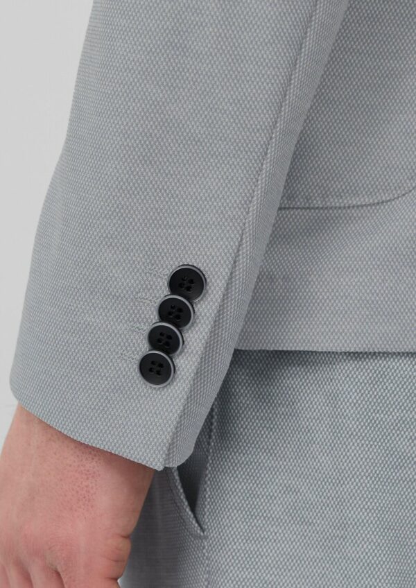 s.O JOGG: Anzugsakko aus zweifarbigem Piqué-Jersey