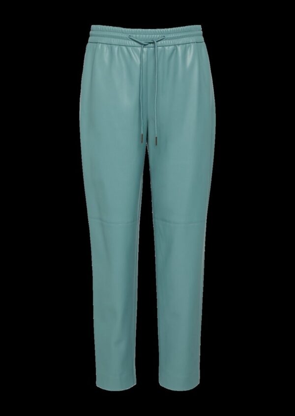 Relaxed Jogpants aus Lederimitat