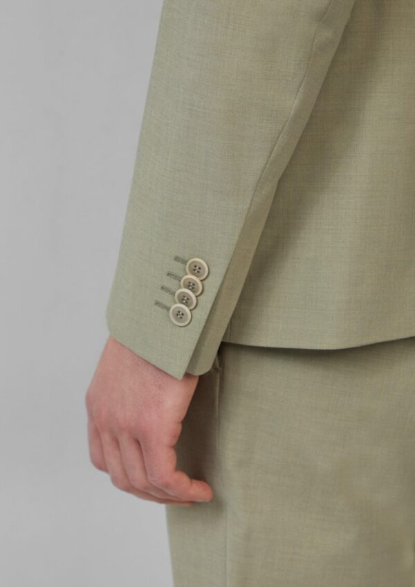 s.O PURE: Sakko aus meliertem Stretch-Fabric