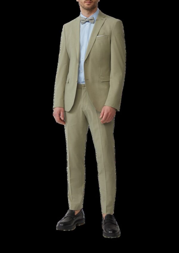 s.O PURE: Sakko aus meliertem Stretch-Fabric