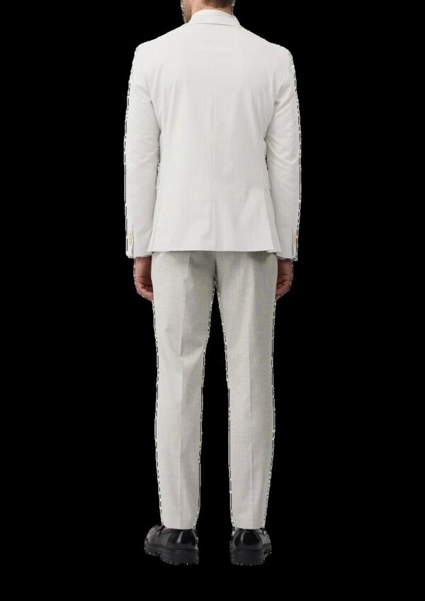 s.O PURE: Anzugsakko aus kariertem Stretch-Gewebe